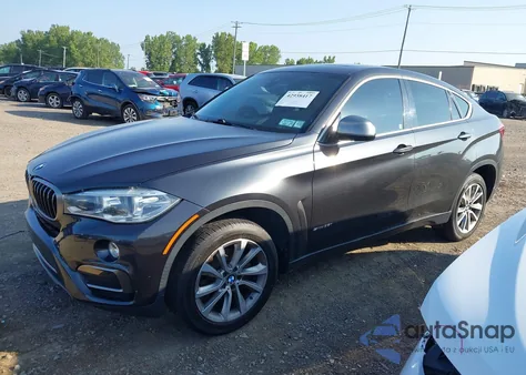 2017 BMW X6 Sdrive35I из США, поврежденный, VIN 5UXKU0C34H0G69288